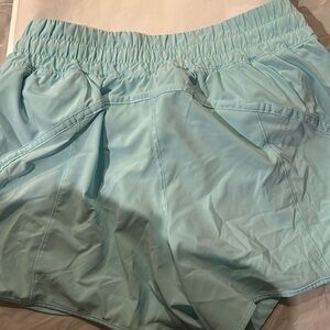 Lululemon light blue shorts